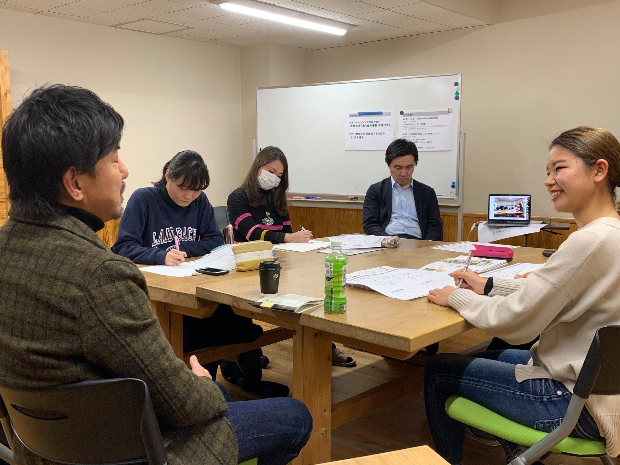 関西学院大学ハンズオン・インターンシップが始まっています。