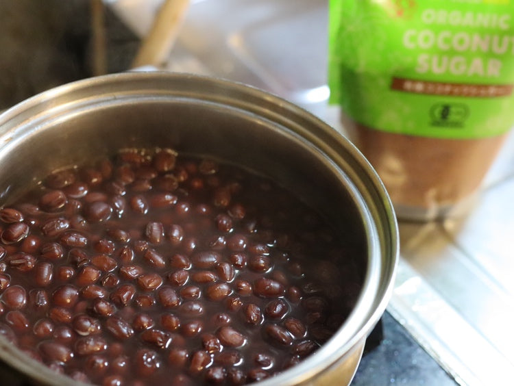 ココナッツシュガーでおぜんざい♪