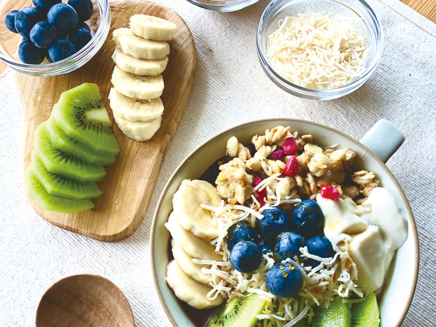 特集 朝食にココナッツ