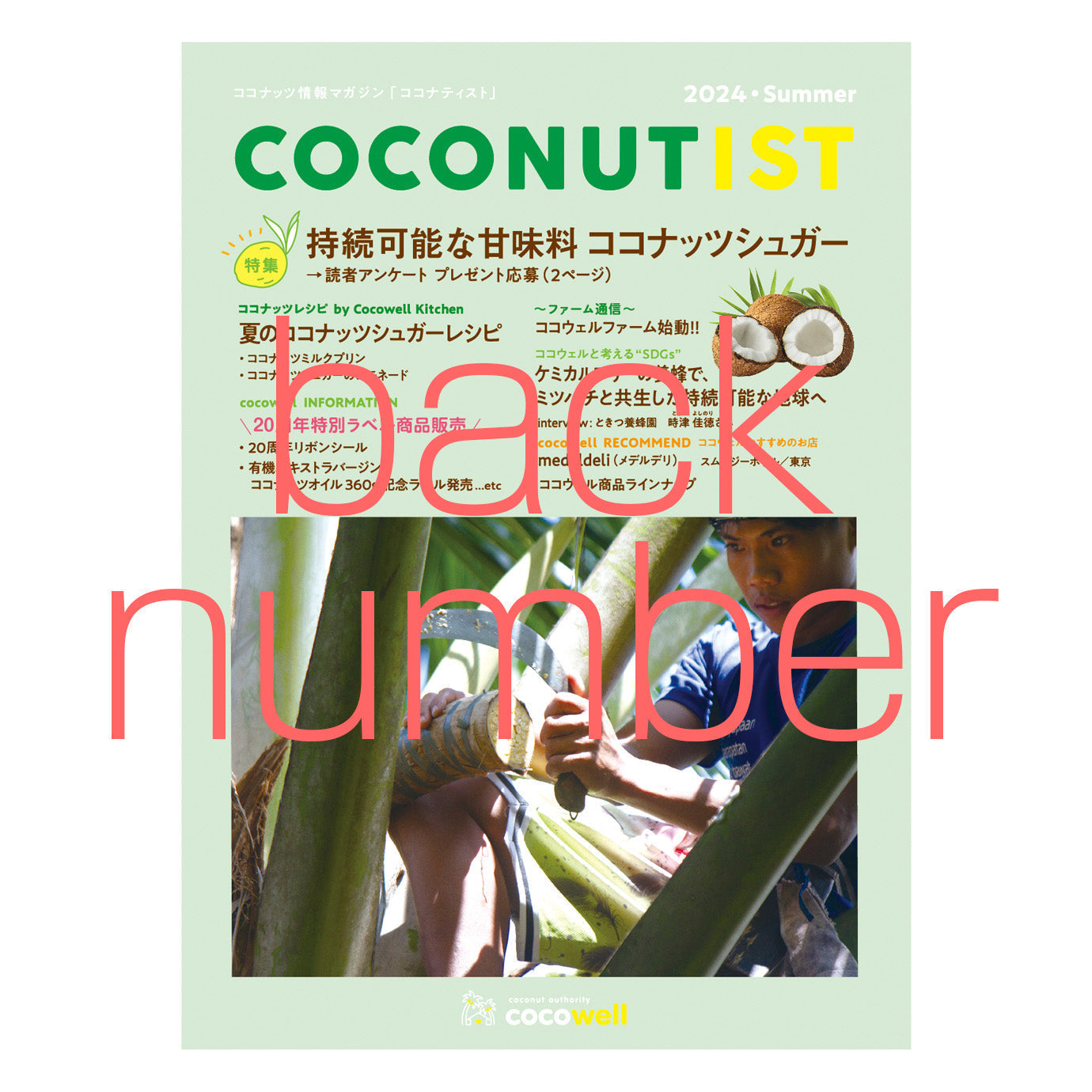 ココナティスト バックナンバー