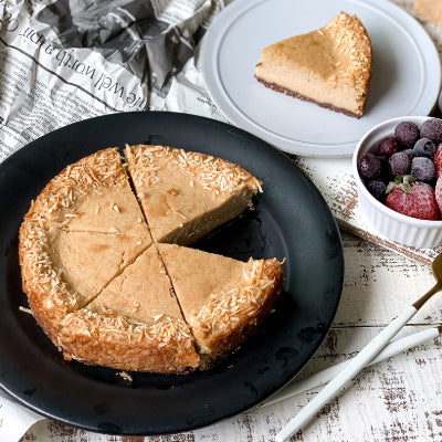 ヴィーガンココナッツチーズケーキ