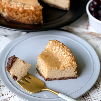 ヴィーガンココナッツチーズケーキ