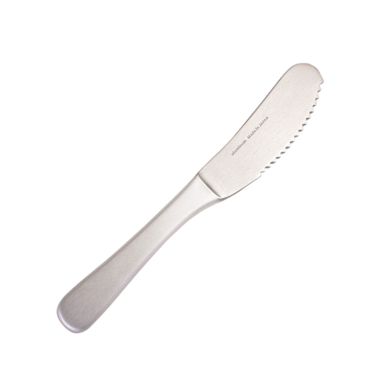 溶かしてバターナイフ