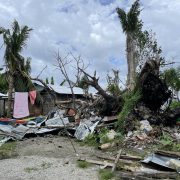 台風オデットの被災地、南レイテ・リマサワ島を訪ねました。