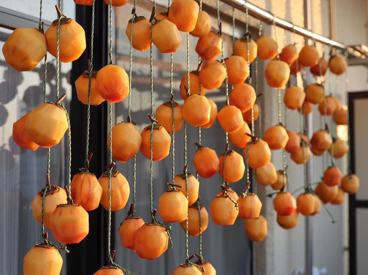 <絶品!>干し柿の作り方とアレンジレシピ♪