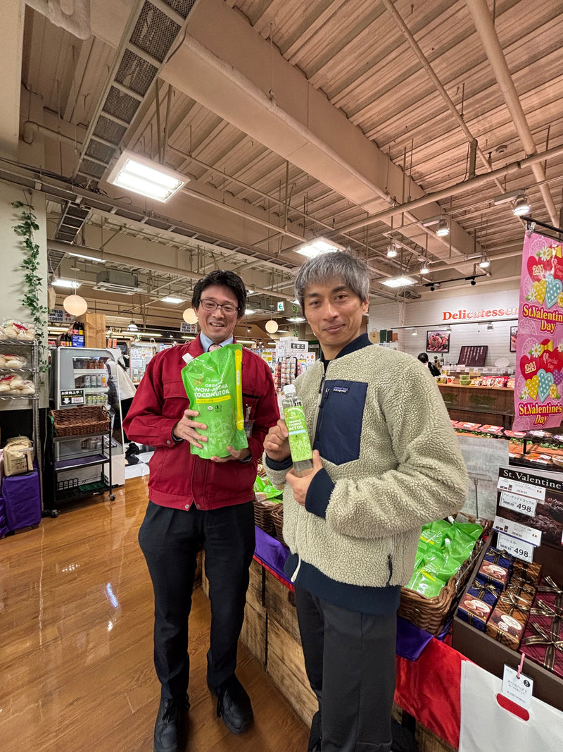 スーパーハルタ様（鹿児島県） 　「ココナッツオイルチョコ」ワークショップ&オイルセミナー開催