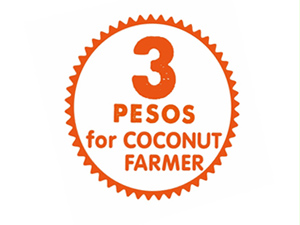 3PESOS for COCONUT FARMER