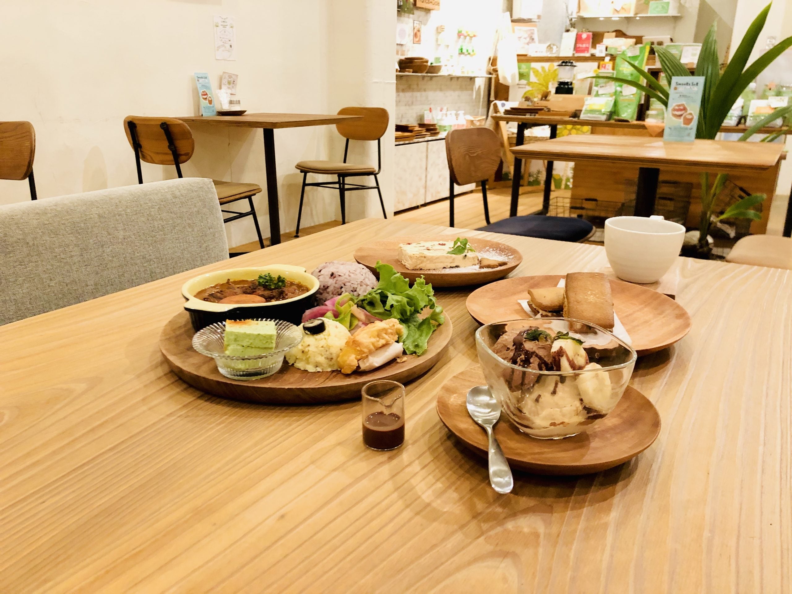 ココウェルカフェの店内写真