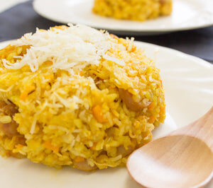 デシココ入りドライカレー