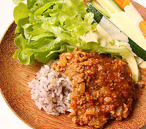 ココナッツキーマカレー
