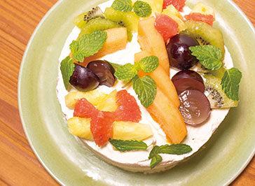 フルーツいっぱいのショートケーキ