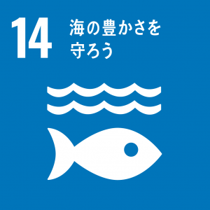 SDGs14 海の豊かさを知ろうアイコン