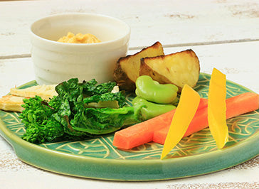 彩り野菜のココナッツディップ