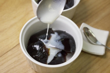 コーヒーゼリー ココ・クリームシロップ