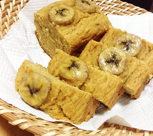 おからのバナナパウンドケーキ