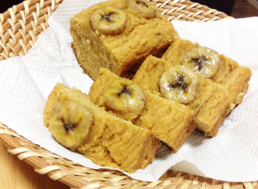 おからのバナナパウンドケーキ