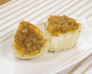 ココナッツオイル焼きおにぎり（味噌）