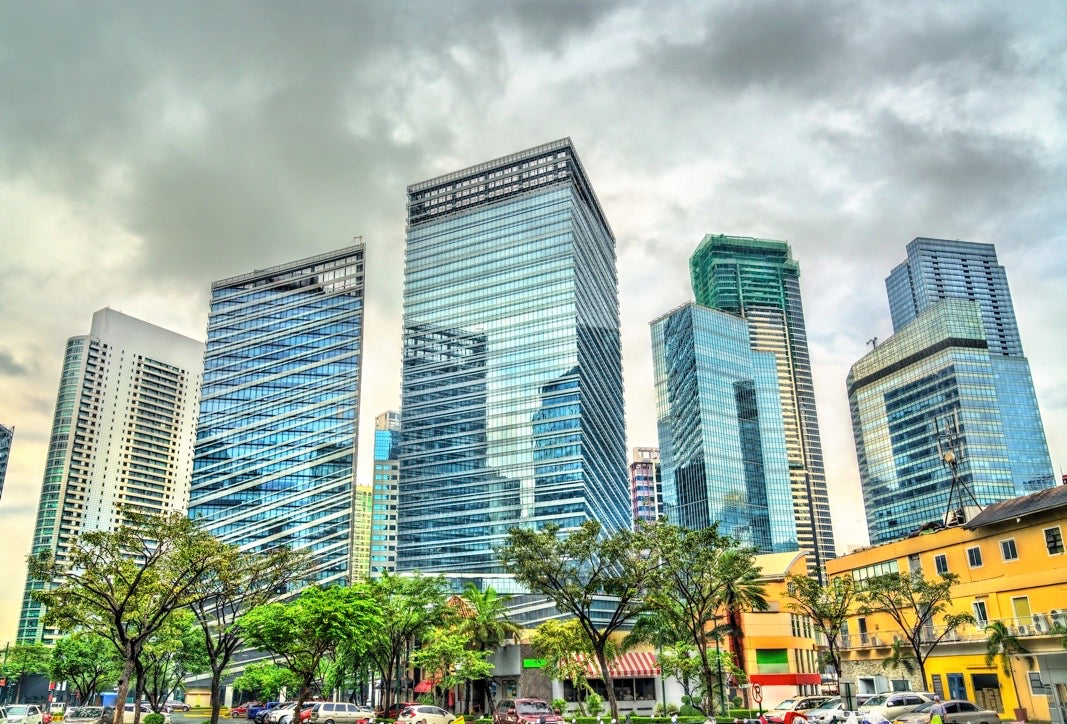 マニラ首都圏のボニファシオ・グローバル・シティ(BGC)の街並み