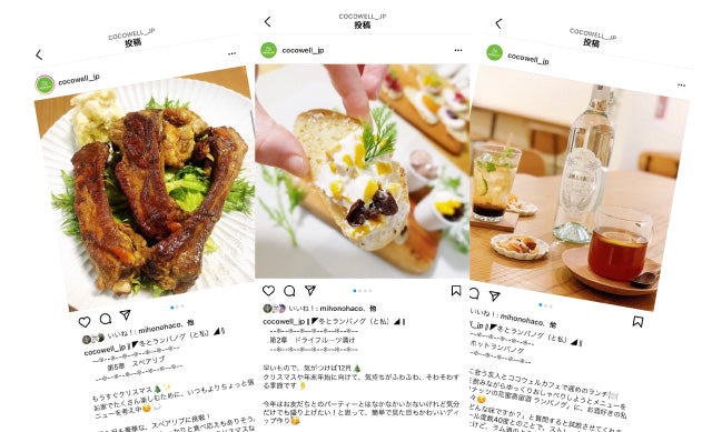 冬とランバノグシリーズのInstagram投稿イメージ