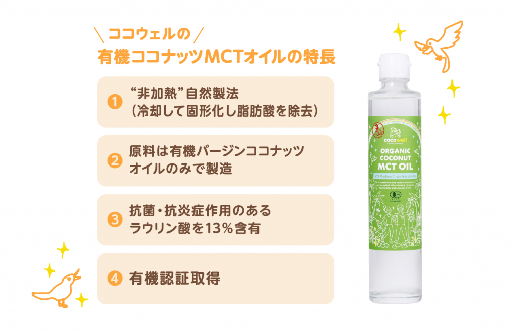 MCTオイル商品ページへのバナー