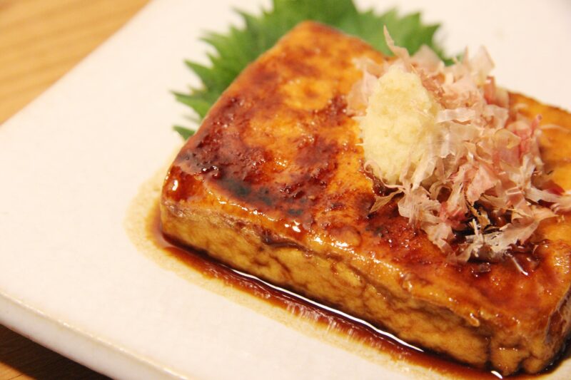 豆腐の照り焼き
