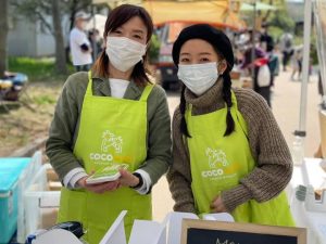 イベントでのココウェルスタッフの活動の様子