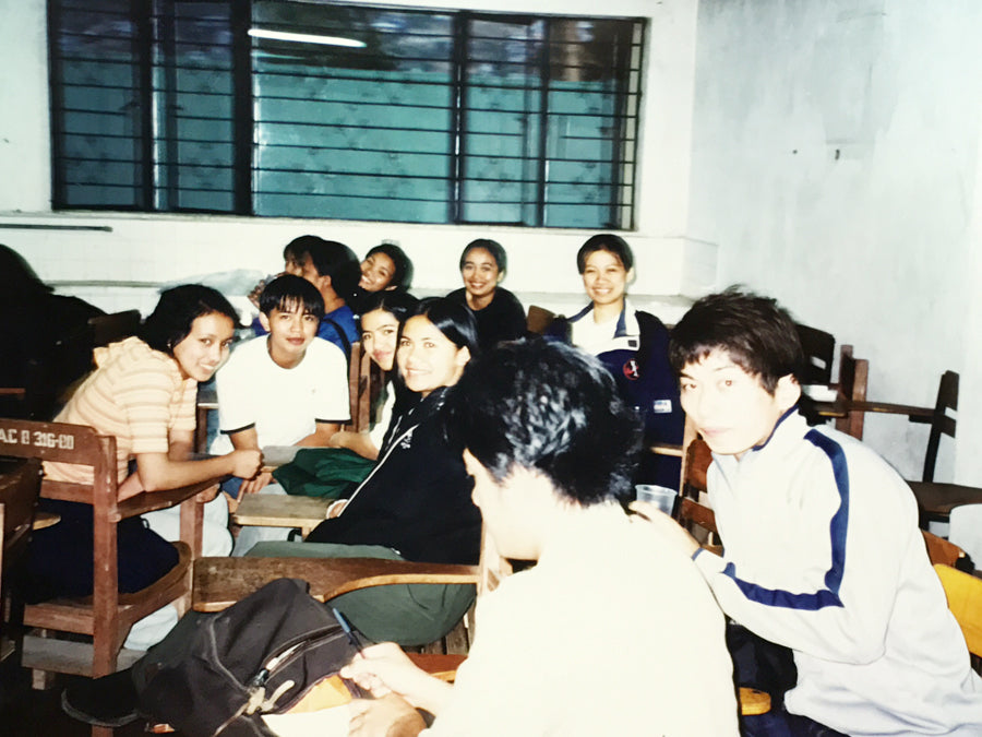 フィリピンへの短期留学時代の写真