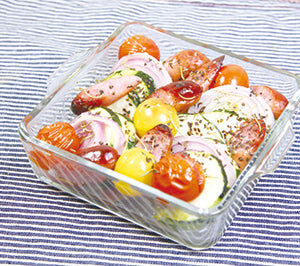 夏野菜のぎゅうぎゅう焼き