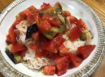 なんちゃって冷製パスタ