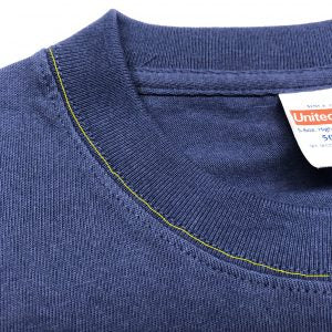 Tシャツの襟カット位置