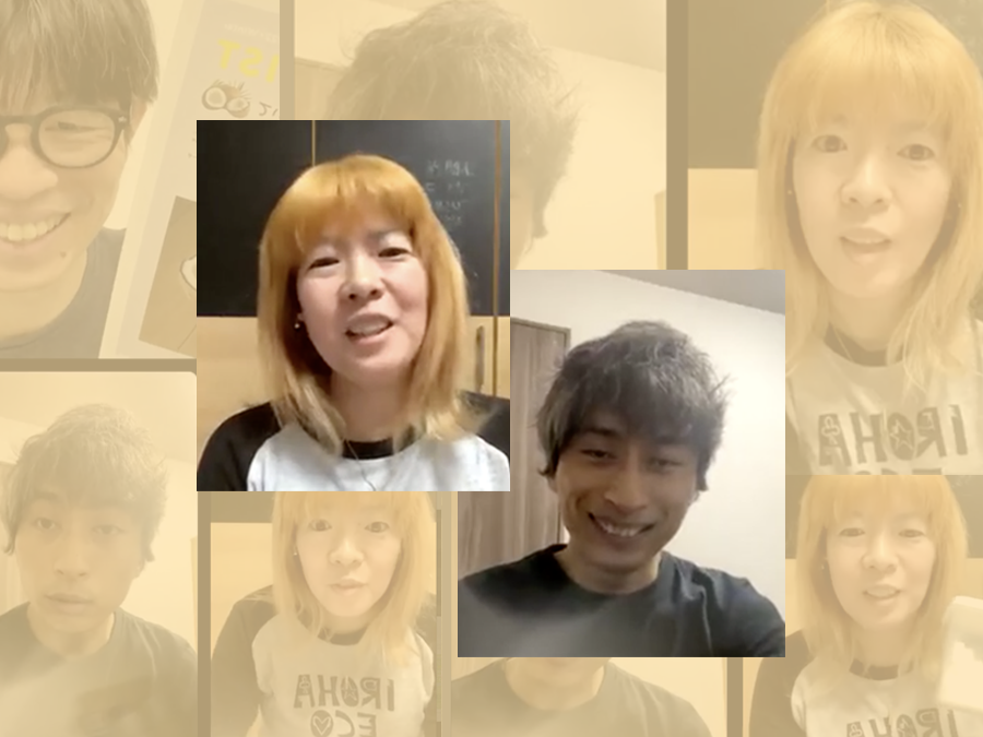 インスタライブ視聴案内のビジュアル