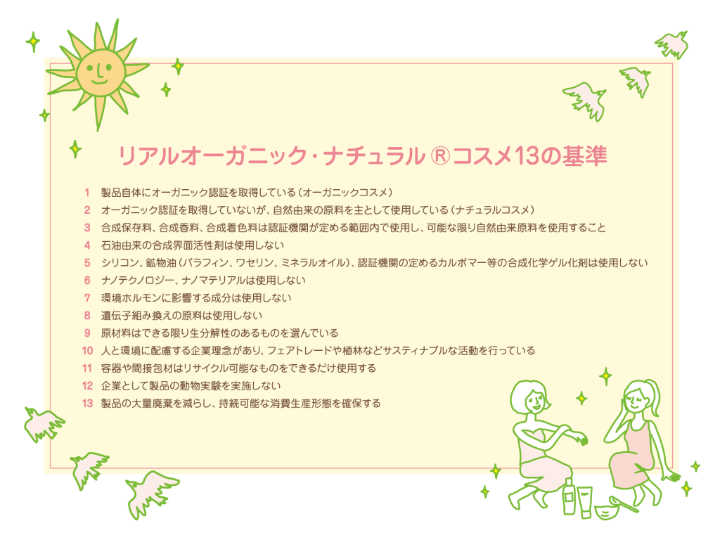 ココナッツコスメの活用シーンイメージ