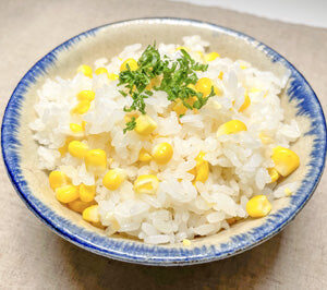 とうもろこし炊き込みご飯