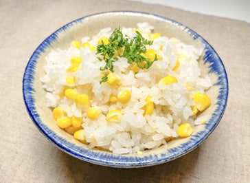とうもろこし炊き込みご飯