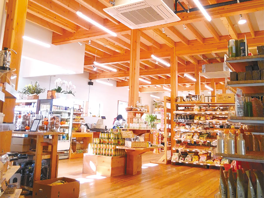 元気な野菜たちのっぽくん 店内の様子