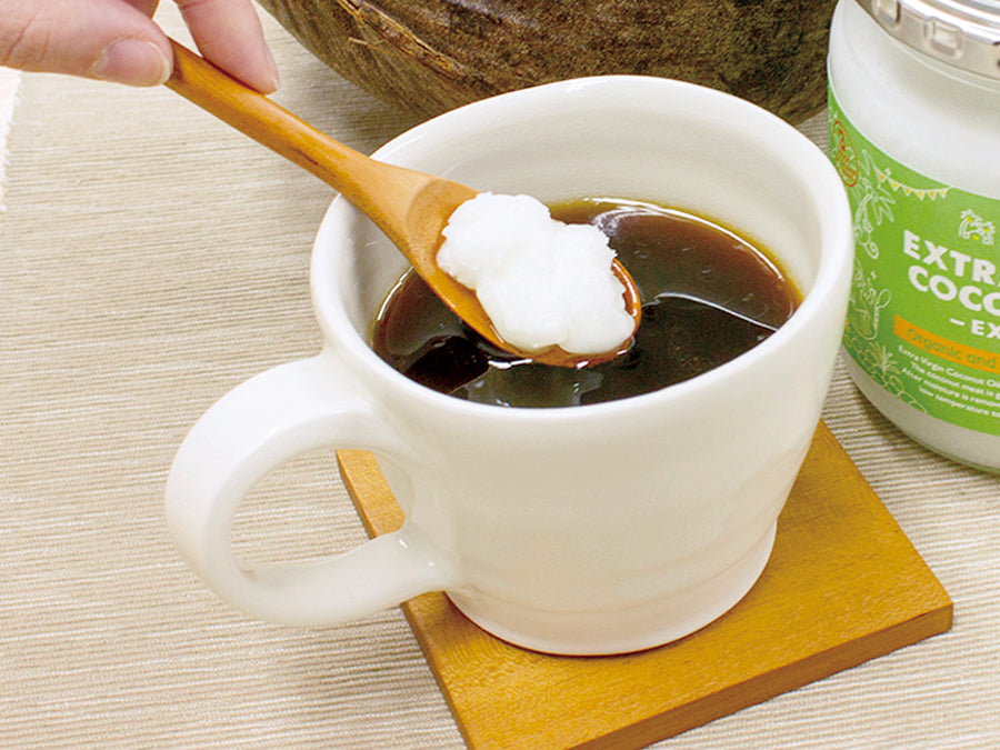 コーヒーにココナッツオイル