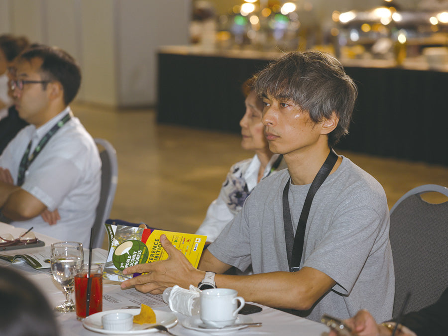 世界ココナッツ会議の会場風景