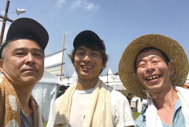 多くの野外イベントでの合同出店の様子