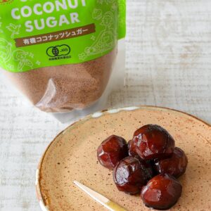 ココナッツシュガーで作る栗の甘露煮
