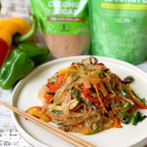 お野菜たっぷりヴィーガンチャプチェ
