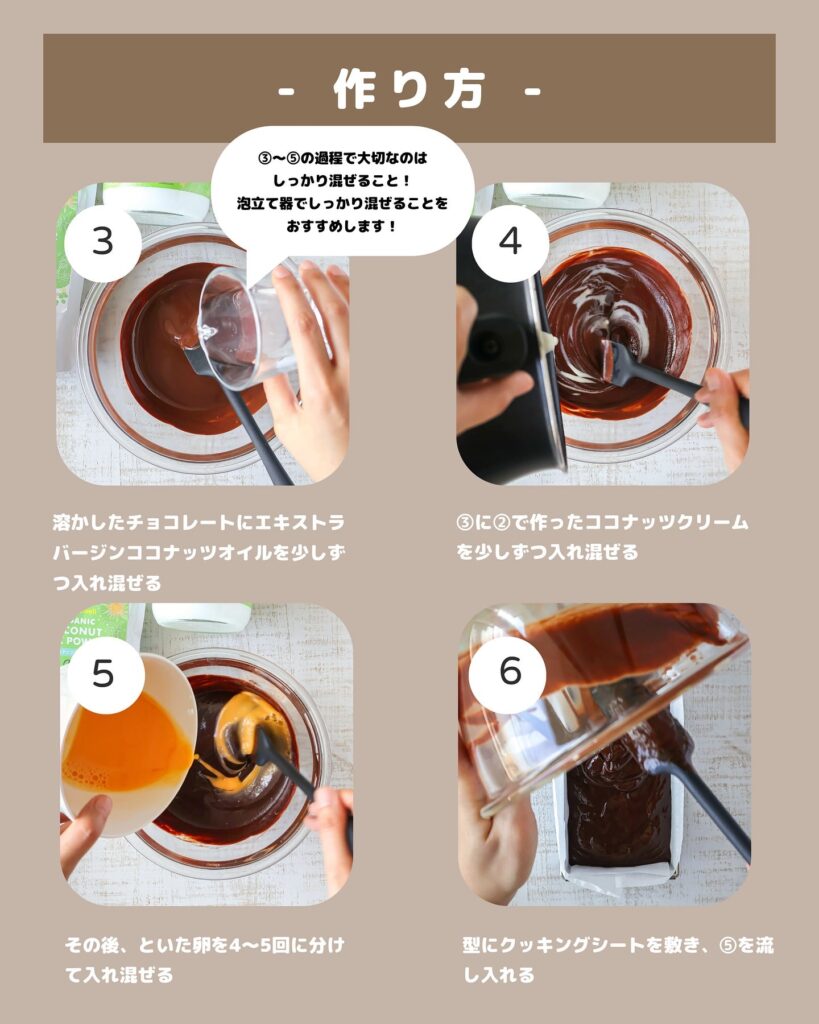材料少なめで簡単！濃厚ショコラテリーヌレシピ