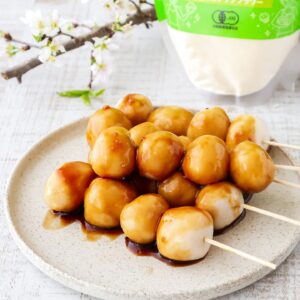 罪悪感ゼロスイーツ♪ココナッツフラワーで作るヘルシーみたらし