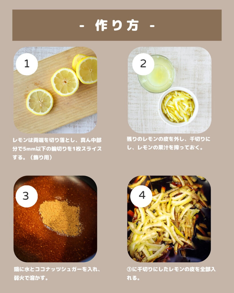 ごくごく飲める！子どもにも安心なココナッツレモネードの作り方