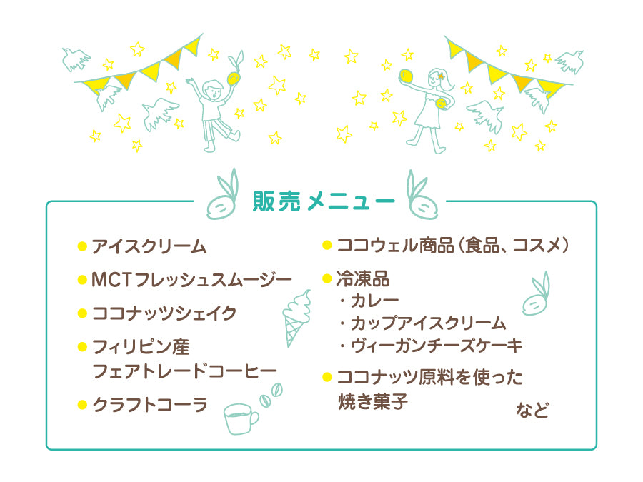 店内のショーケースとアイスクリームの並び