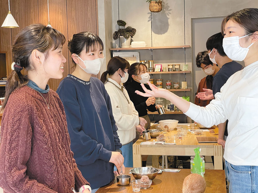 学生と社員の交流会