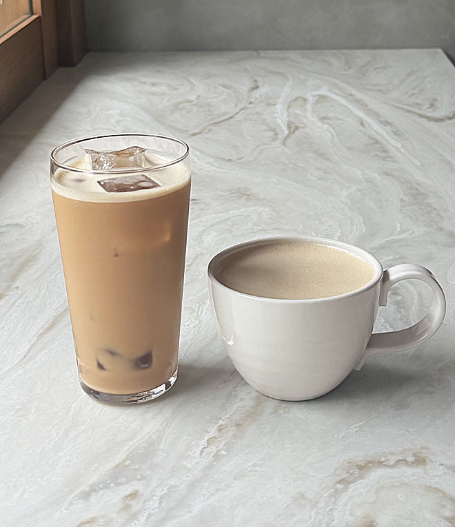 ココナッツオイルラテ（ホット・コールド）